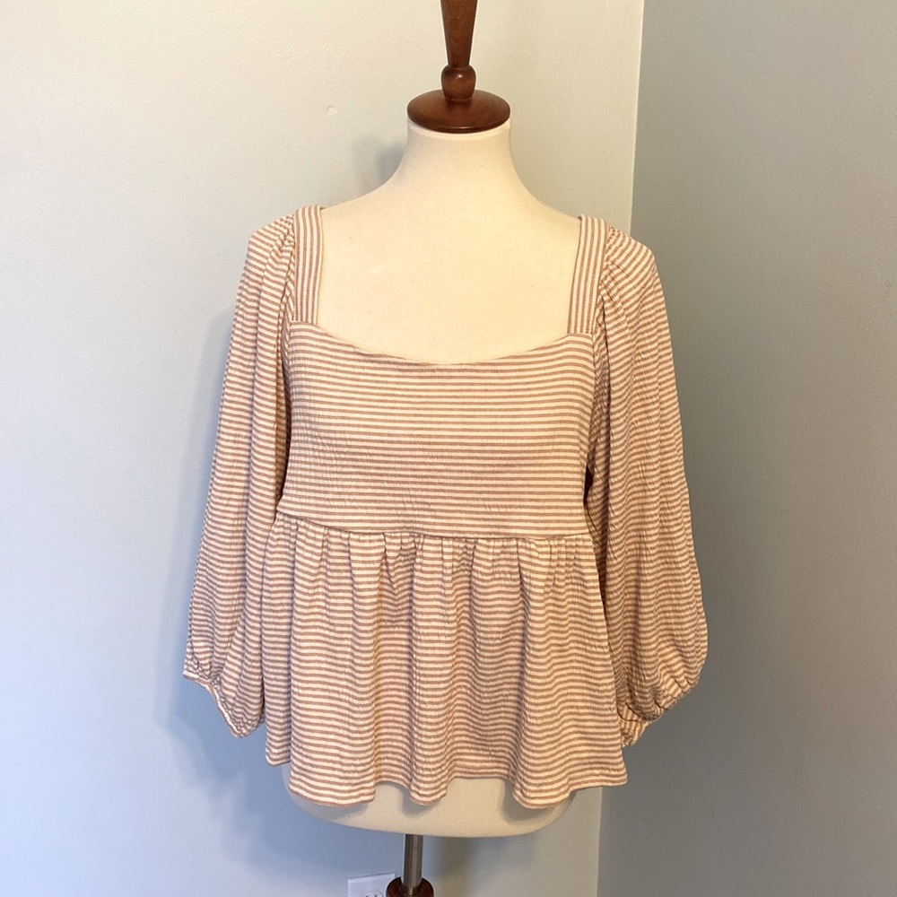 By Together Collection Crop Top With Bell Sleeves. - image 1